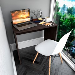 Компьютерный стол минималистичный Moreli ST-0023 800х500х760 ДСП Венге, 800, 500, 760