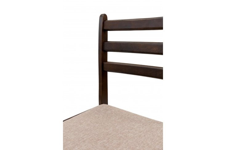 Обідній стіл зі стільцями Джерсі (кухонний стіл 110х70 см + 4 стільці) Горіх темний Мікс Меблі, 1100, 700, 740