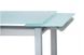 Розкладний кухонний скляний стіл Венді 1100х700 (1700х700) Білий Мікс Меблі, 1100, 700, 750