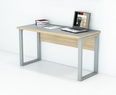 Компьютерный стол Гамма-стиль БП-1 800х600х750 ДСП 16 мм Серый/Дуб Сонома, 800, 600, 750