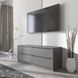 Тумба под телевизор R-6 1402&times;400&times;530, Антрацит, Антрацит