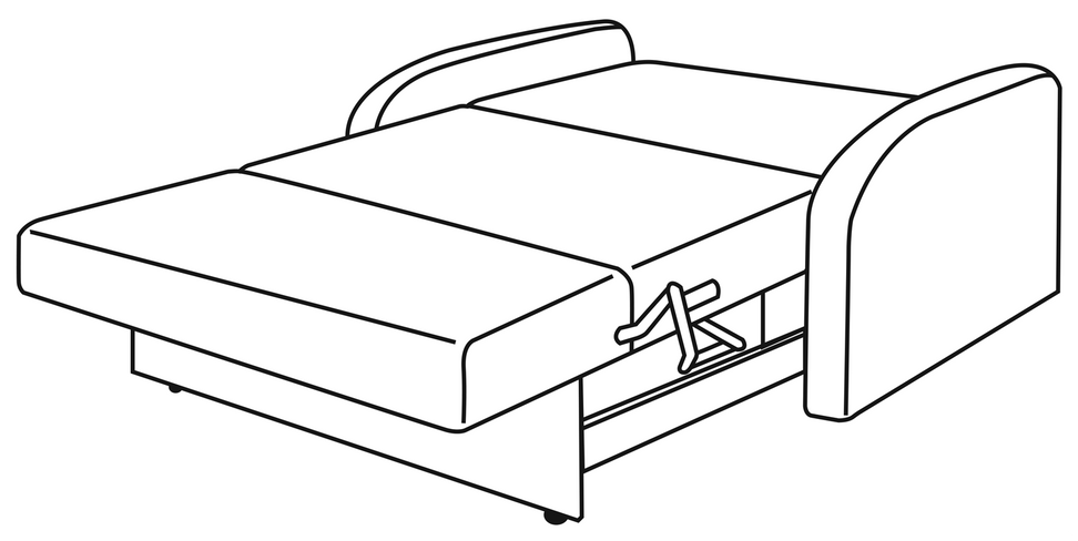 Дитячий розкладний диван Модерн Малютка 1,15, 1 категорія