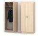 Шкаф для одежды распашной №1 800х450х2000 Luxe Studio, 800, 2000, 450
