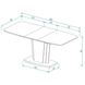 Стол кухонный обеденный раскладной Avalon 1400(1800)x850 Дуб Крафт серый/Латте Intarsio, 1400, 850, 786, 1800