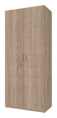 Шафа для одягу Promo Doros Дуб Сонома 2 двері ДСП 90х48х204 (40908024), 900, 2040, 480