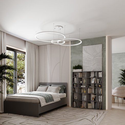 Полиця для книг №1 Light 1200х1460х160, Графіт, Графіт