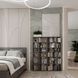 Полиця для книг №1 Light 1200х1460х160, Графіт, Графіт