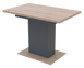 Кухонний стіл розкладний Бостон Сонома/Графіт 1100(1500)х700х790 (81339362), 1100, 700, 790, 1500