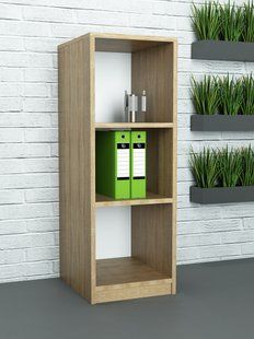 Офісна тумба з поличками СТ-6 300x350x1200 ДСП 16 мм Гамма-стиль