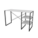 Стіл письмовий Варн 1180х540х750 Білий/Чорний Неман, 1180, 540, 750