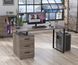 Стол письменный L-27 1200х600х750 Loft Design, Дуб Палена/Черный, Дуб Палена/Черный