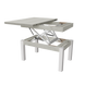 Стол-трансформер Баттерфлай Дуб Крафт белый/Белый Неман, 580, 880, 750, 1160