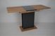 Стол кухонный раскладной Stoun 1000(1350)x600 Графит/Дуб Крафт золотой Intarsio , 1000, 600, 786, 1350
